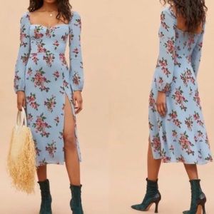 Reformation Shelby Giulia Print Dress